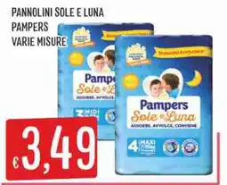 IperSisa Pannolini Sole e Luna Pampers offerta