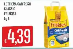 IperSisa Lettiera CatFresh Classic Friskies offerta