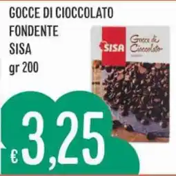 IperSisa Gocce di cioccolato fondente Sisa offerta