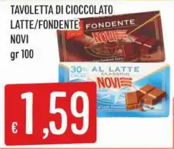 IperSisa Tavoletta di cioccolato Novi offerta