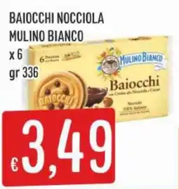 IperSisa Baiocchi nocciola Mulino Bianco offerta