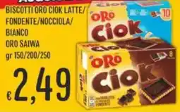 IperSisa Biscotti oro ciok latte offerta