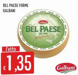 IperSisa Bel Paese forme Galbani offerta