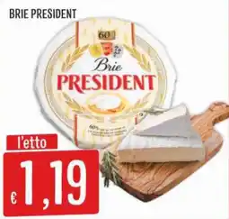 IperSisa Brie President offerta