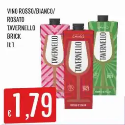 IperSisa Vino Tavernello Brick offerta