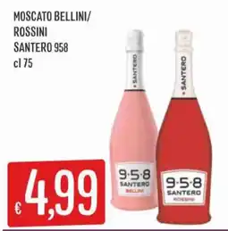 IperSisa Moscato Bellini/ Rossini Santero 958 offerta