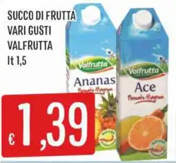 IperSisa Succo di frutta Valfrutta offerta