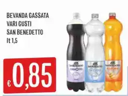 IperSisa Bevanda gassata vari gusti San Benedetto offerta