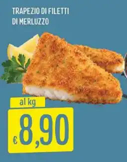 IperSisa Trapezio di filetti di merluzzo offerta