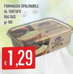 IperSisa Formaggio spalmabile al tartufo Baltais offerta