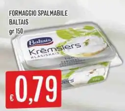 IperSisa Formaggio spalmabile Baltais offerta