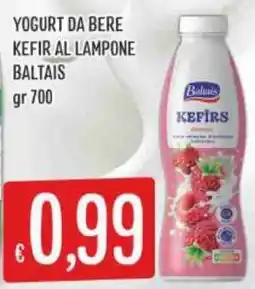 IperSisa Yogurt da bere kefir al lampone baltais offerta