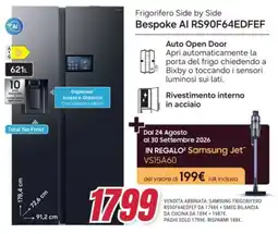 Trony Frigorifero Side by Side Bespoke AI offerta