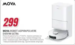 Trony Mova robot aspirapolvere E40VIM Ultra offerta