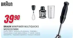 Trony Braun Minipimer MultiQuick5 offerta