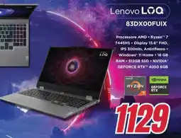 Trony Lenovo LOQ 83DX00FUIX offerta