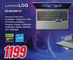 Trony Lenovo LOQ 83JE00BTIX offerta