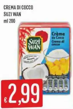 IperSisa Crema di cocco Suzi Wan offerta