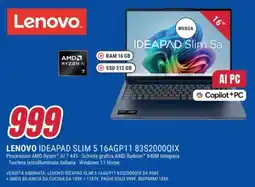 Trony Lenovo Ideapad Slim 5 offerta