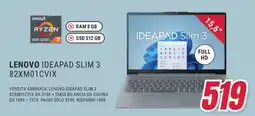 Trony Lenovo Ideapad Slim 3 offerta