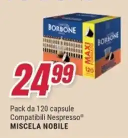 Trony Caffè Borbone Miscela Nobile offerta