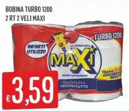 IperSisa Bobina turbo 1200 maxi offerta