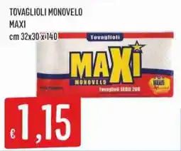 IperSisa Tovaglioli Monove lo Maxi offerta