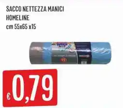 IperSisa Sacco nettezza manici Homeline offerta