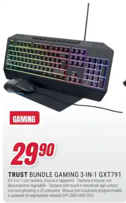Trony Trust bundle gaming 3-in-1 gxt791 offerta