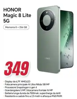 Trony Honor Magic 8 Lite 5G offerta