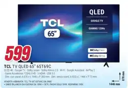 Trony TCL TV QLED 65" offerta