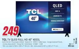 Trony TCL TV QLED FULL HD 40" offerta
