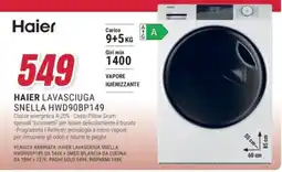 Trony Haier lavasciuga snella offerta