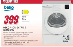 Trony Beko asciugatrice BMT83EW offerta