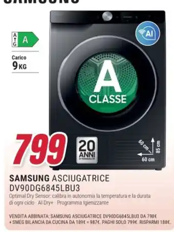 Samsung asciugatrice