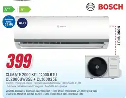 Trony Bosch Climate 2000 Kit offerta