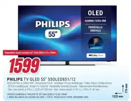 Trony Philips TV OLED 55" offerta