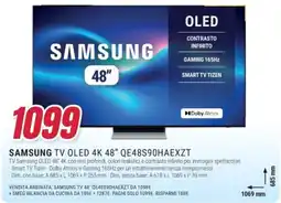 Trony Samsung TV OLED 4K 48" offerta