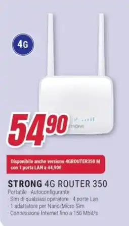 Trony Strong 4G Router 350 offerta