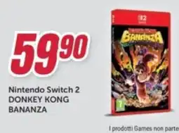 Trony Nintendo Switch 2 DONKEY KONG BANANZA offerta