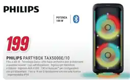 Trony Philips Partybox Tax5000e/10 offerta