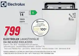 Trony Electrolux lavastoviglie da incasso offerta
