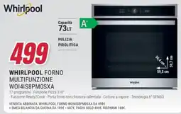 Trony Whirlpool forno multifunzione offerta