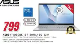 Trony ASUS VIVOBOK 15 offerta