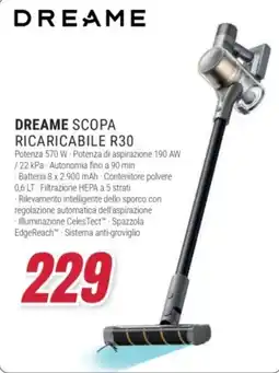 Trony Dreame scopa ricaricabile R30 offerta