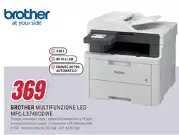Trony Brother multifunzione LED MFC-L3740CDWE offerta