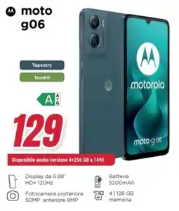 Trony moto g06 offerta