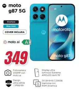 Trony moto g87 5G offerta