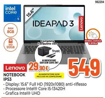 Lenovo Notebook IPS3