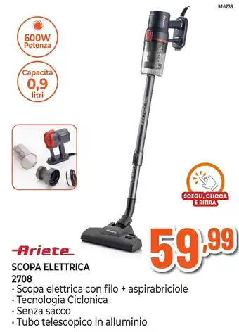 Scopa elettrica Ariete 2708